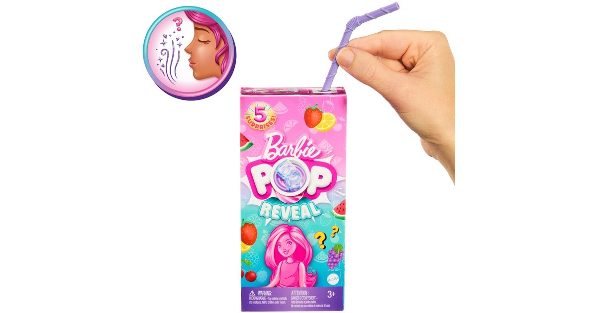 BarbiePop! Reveal Chelsea - Fruit Series  (Met kleurverandering, Assortiment product)