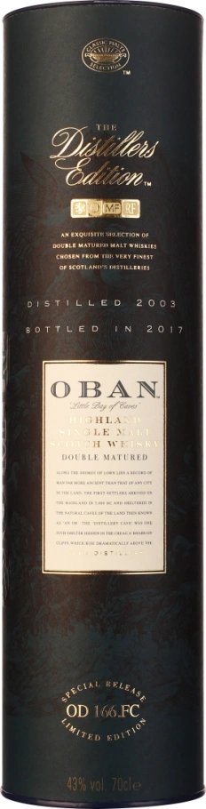 OBAN DISTILLERS EDITION 2003-2017 70CL
