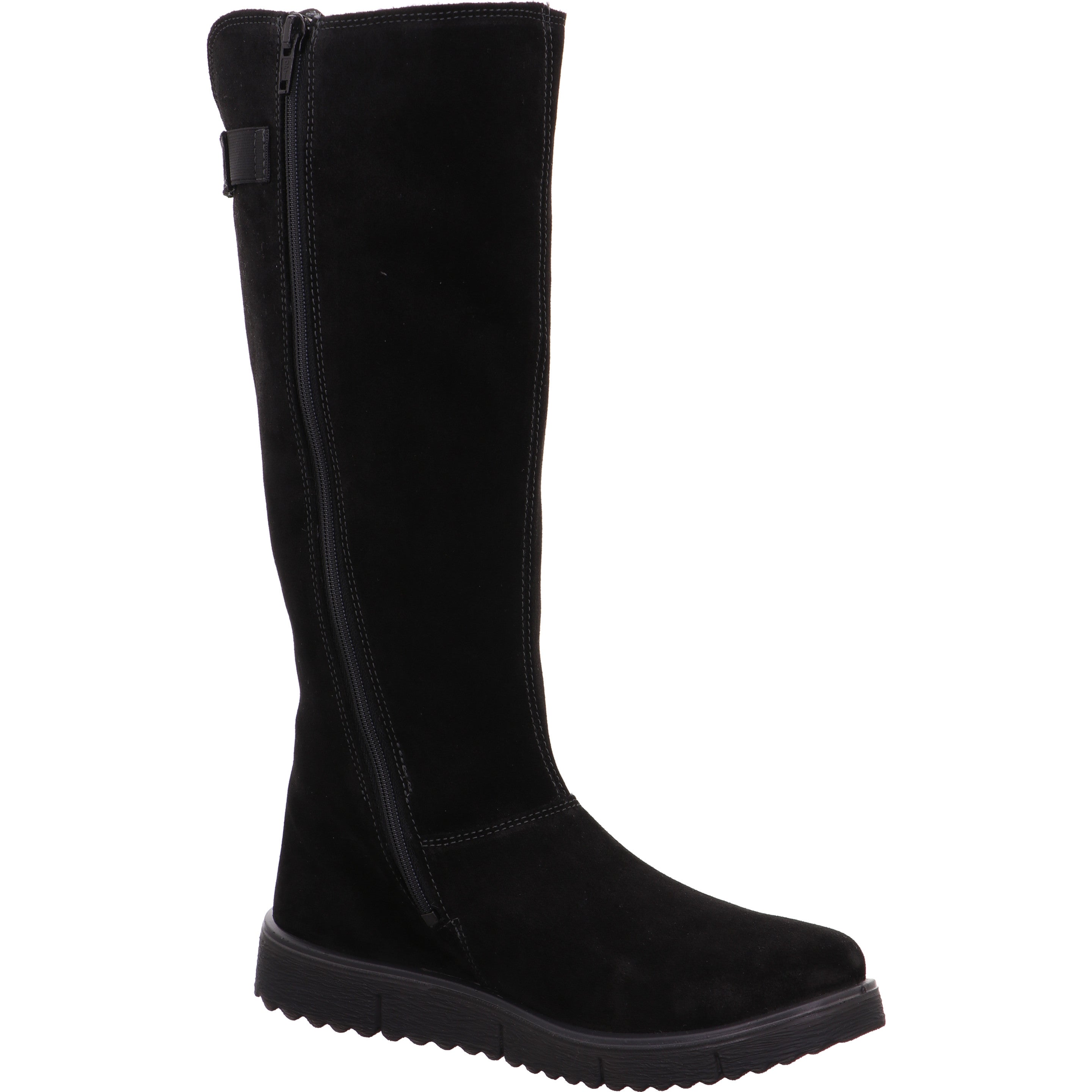 legero CAMPANIA Damen  Stiefel mit Reißverschluss - Farbe: Schwarz - Größe: 8.5