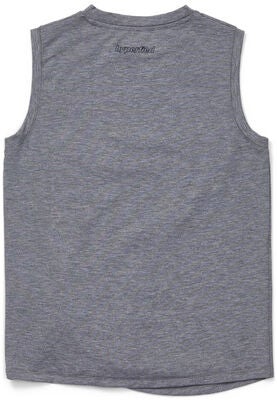 Hyperfied Jersey Knot Tank Top, Grey Melange