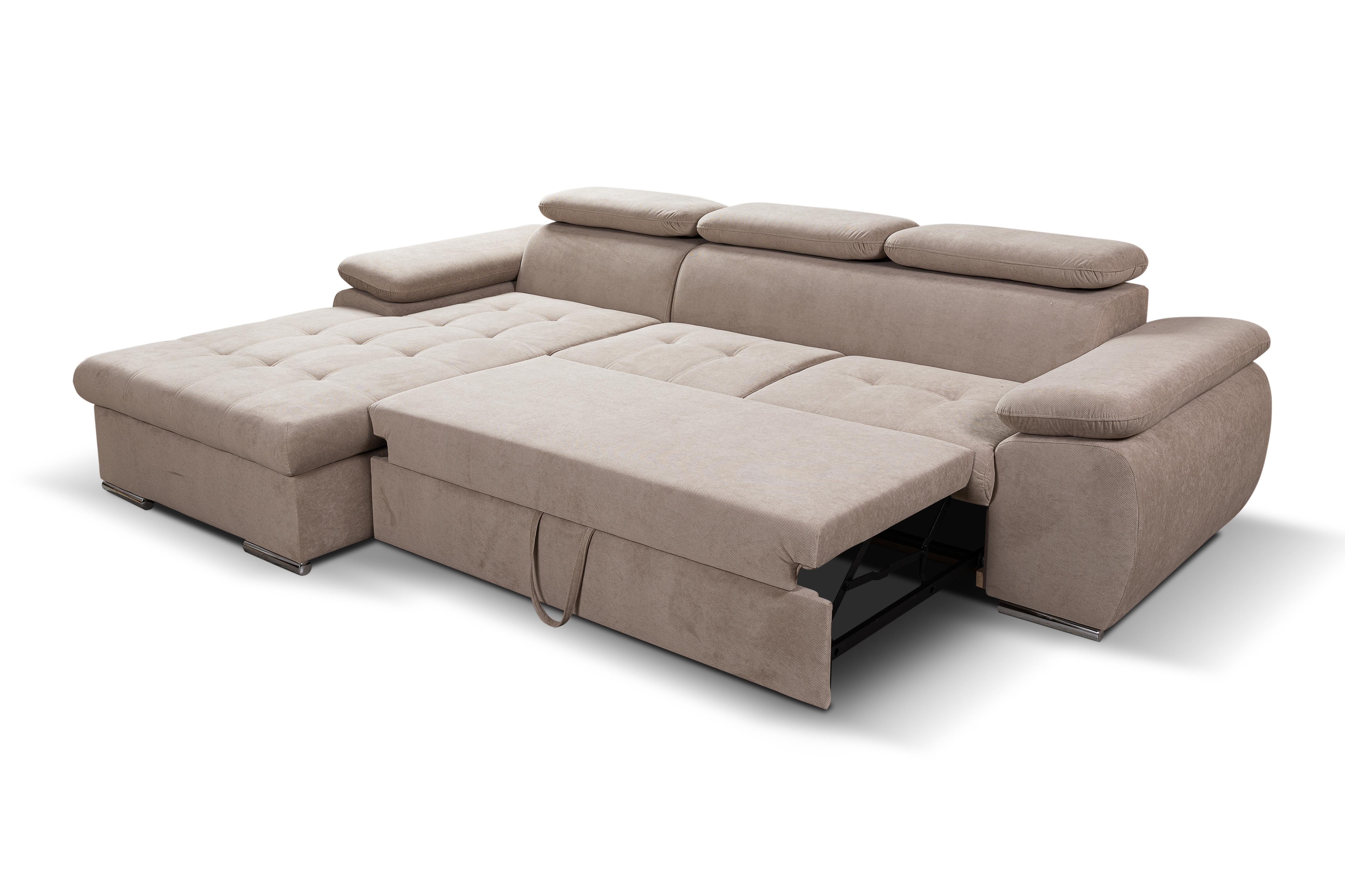TRINO ANGLE GAUCHE CONVERTIBLE TAUPE PRETTY 2