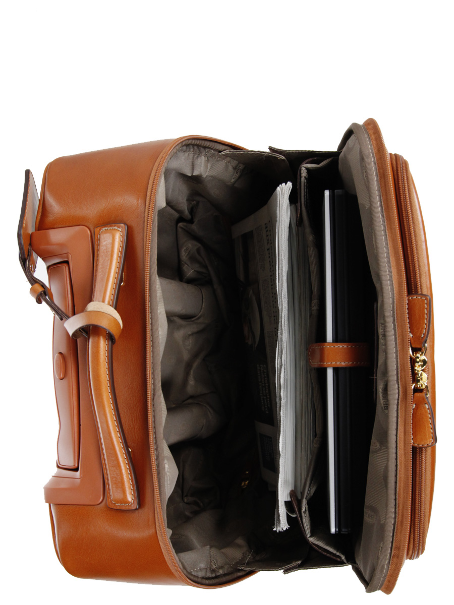 Pilot case Bric's Life Pelle 14 pouces