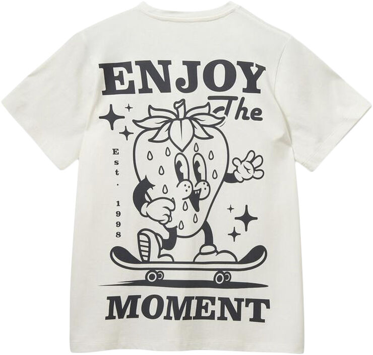Sofie Schnoor T-shirt Snow white ebony
