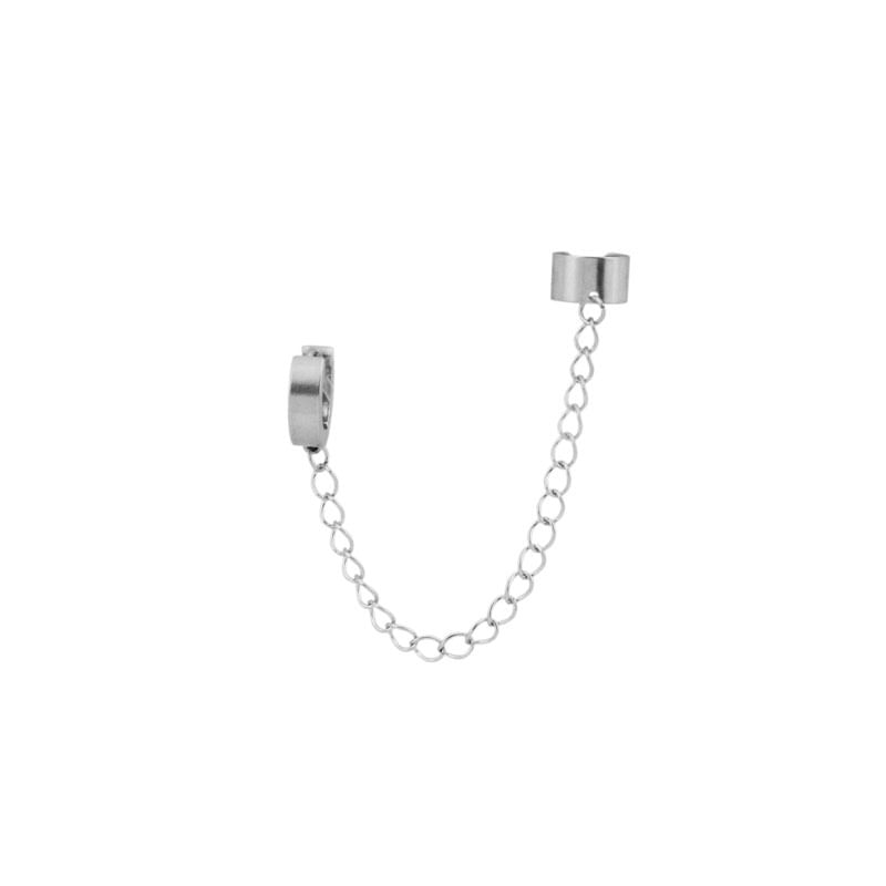 Juanitro - Oorbel met ketting en clip