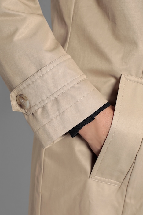 Trenchcoat, Straight Fit, Reverskragen, zweireihige Knopfleiste