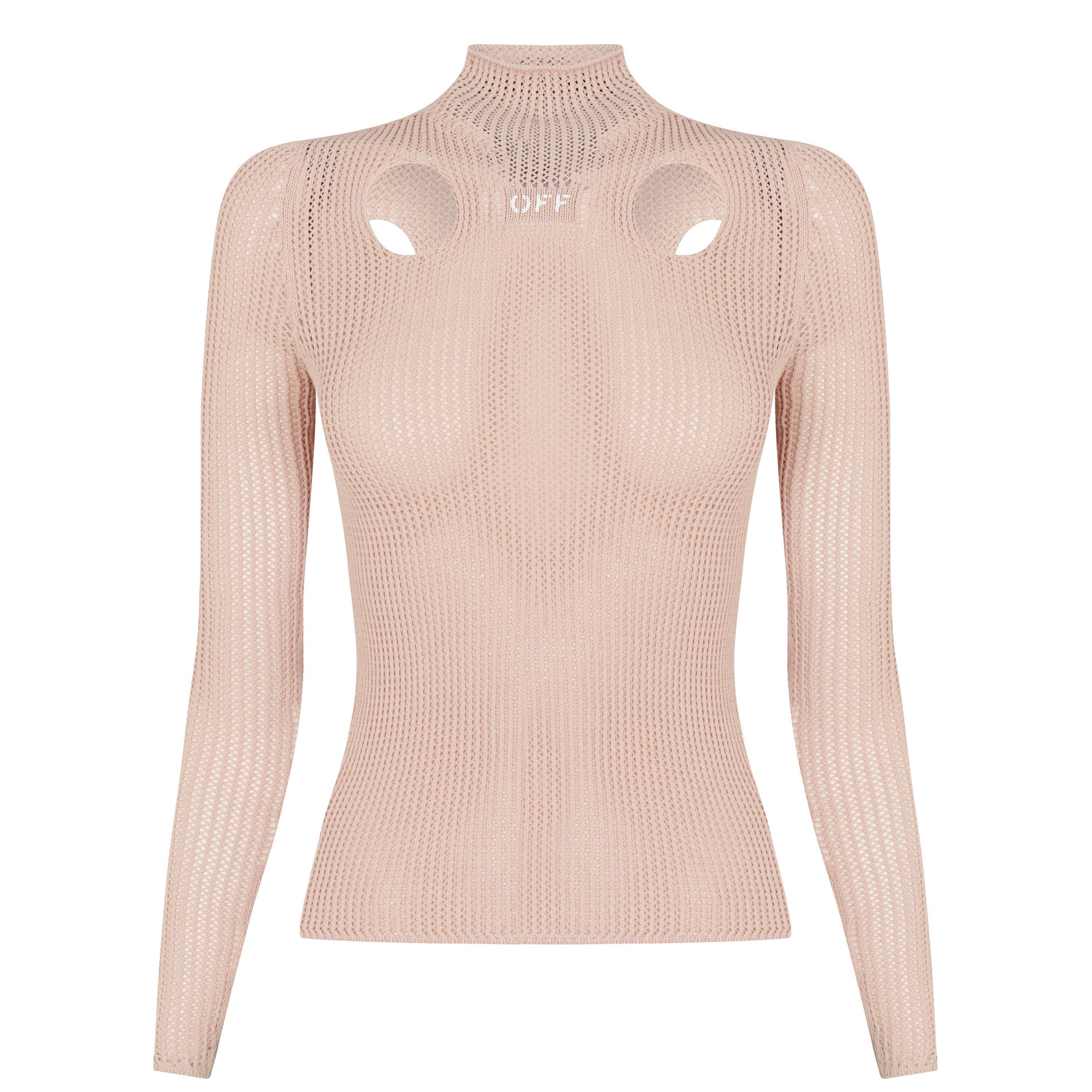 Off White Meteor Knit Top