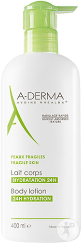 A-Derma Indispensables Lait Corps Hydratant 72h 400ml
