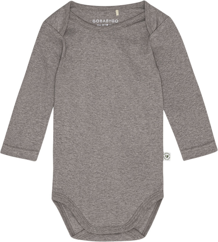 GoBabyGo Hazel Body Langærmet - Plantefarvet Ash