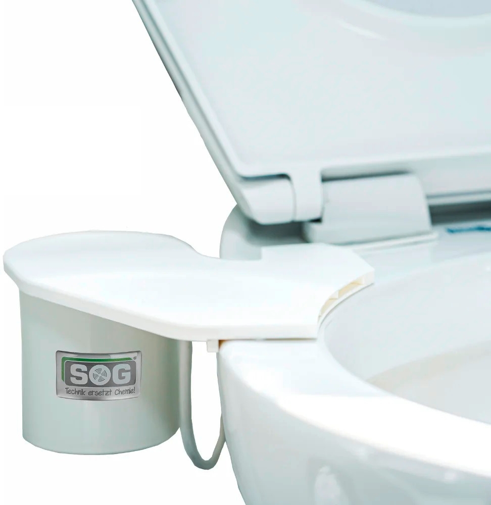 SOG Compact Quick Geruchsabsaugungssystem Rechte Ausführung für Albin Silent 12V Zerhacker-Toilette