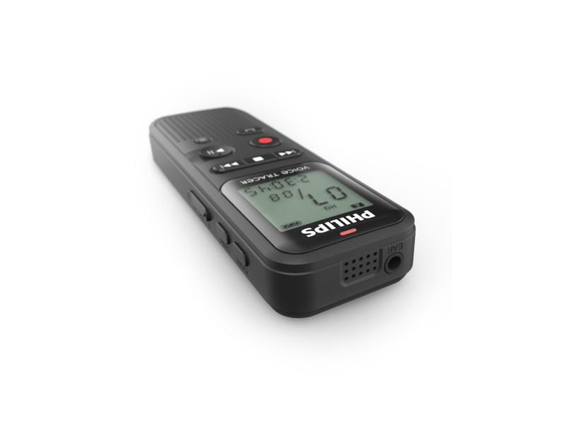 Philips Diktiergerät VoiceTracer DVT1160 Digitales Diktiergerät mit 8 GB integriertem Speicher