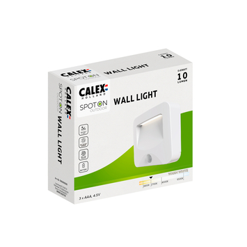 Calex Spot On draadloze outdoor buitenlamp met sensor