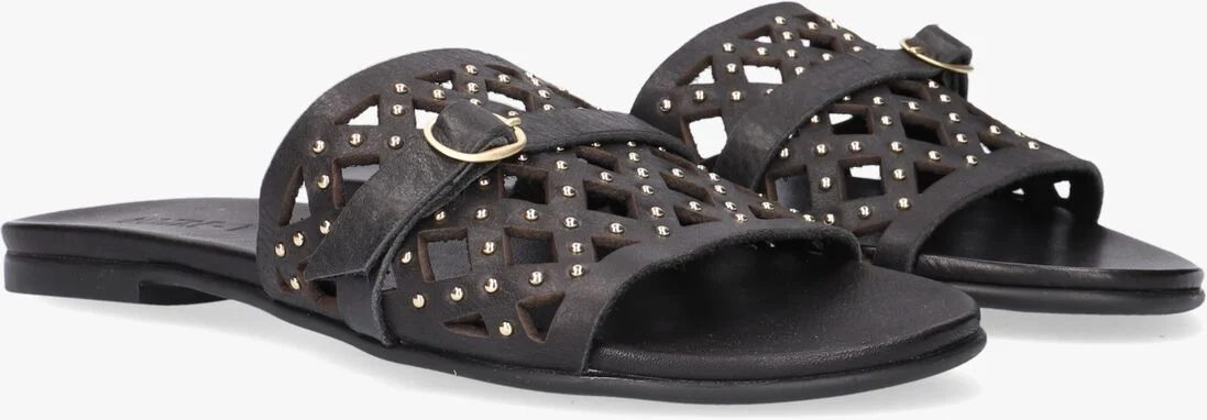 NOTRE-V zwarte notre-v slippers 10301