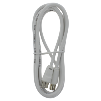 OK Coax Snoer 1,5 Meter Wit