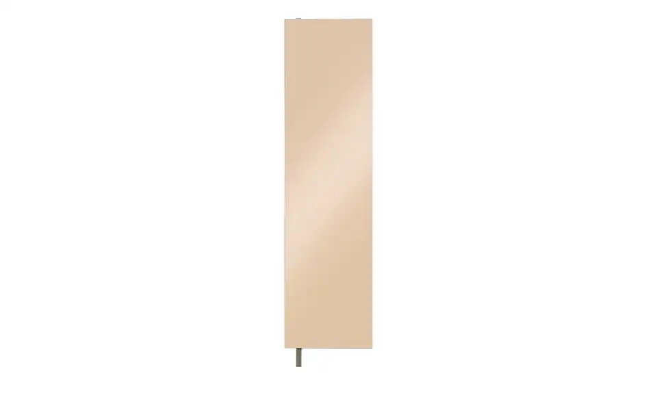 Schuh- und Mehrzweckschrank Santarem Beige, bronzefarben Spiegelfront (Bronze)