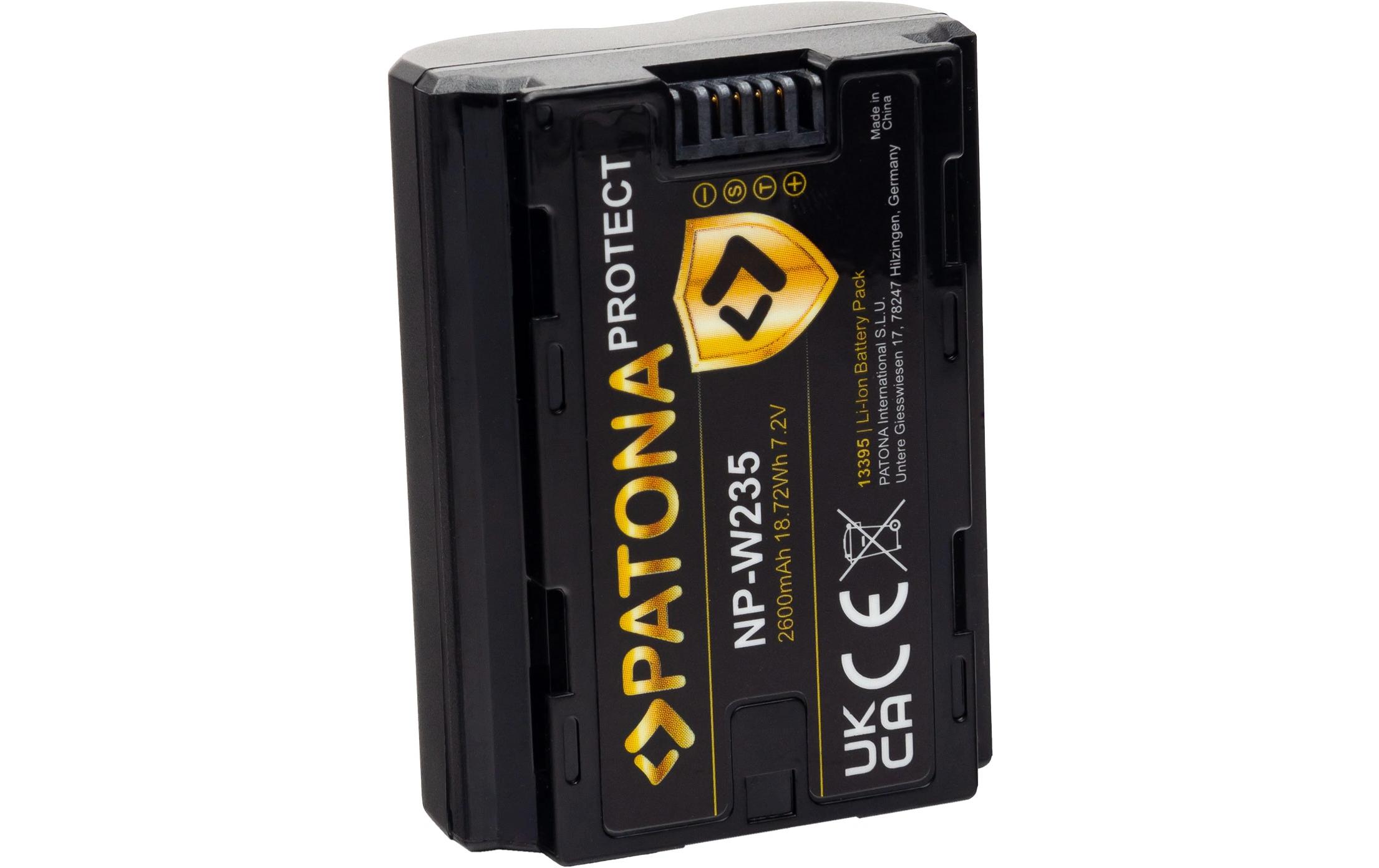 PROTECT Akku für Fuji FinePix NP-W235 XT-4 XT4PROTECT Batteriesatz für Fujifilm