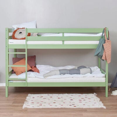 Hoppekids ECO Comfort Køyeseng 90x200, Lysegrønn