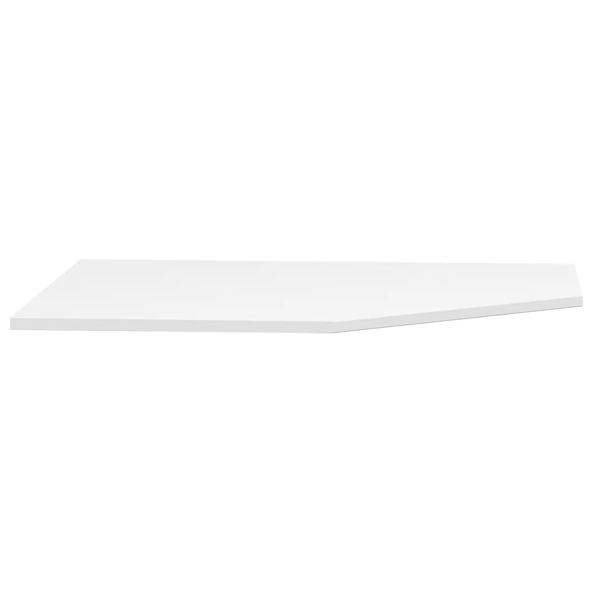 Eckplatte Cabinet weiss
