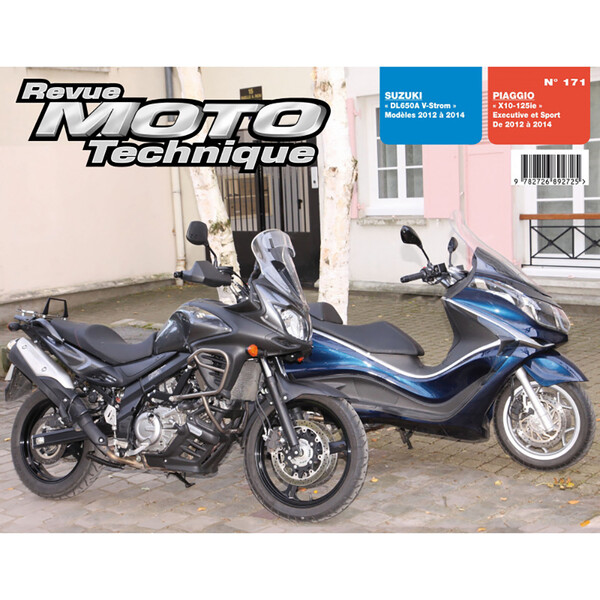 Etai - RMT 171 SUZUKI DL650A (2012 à 2014) et PIAGGIO X10 125 (2012 à 2014)