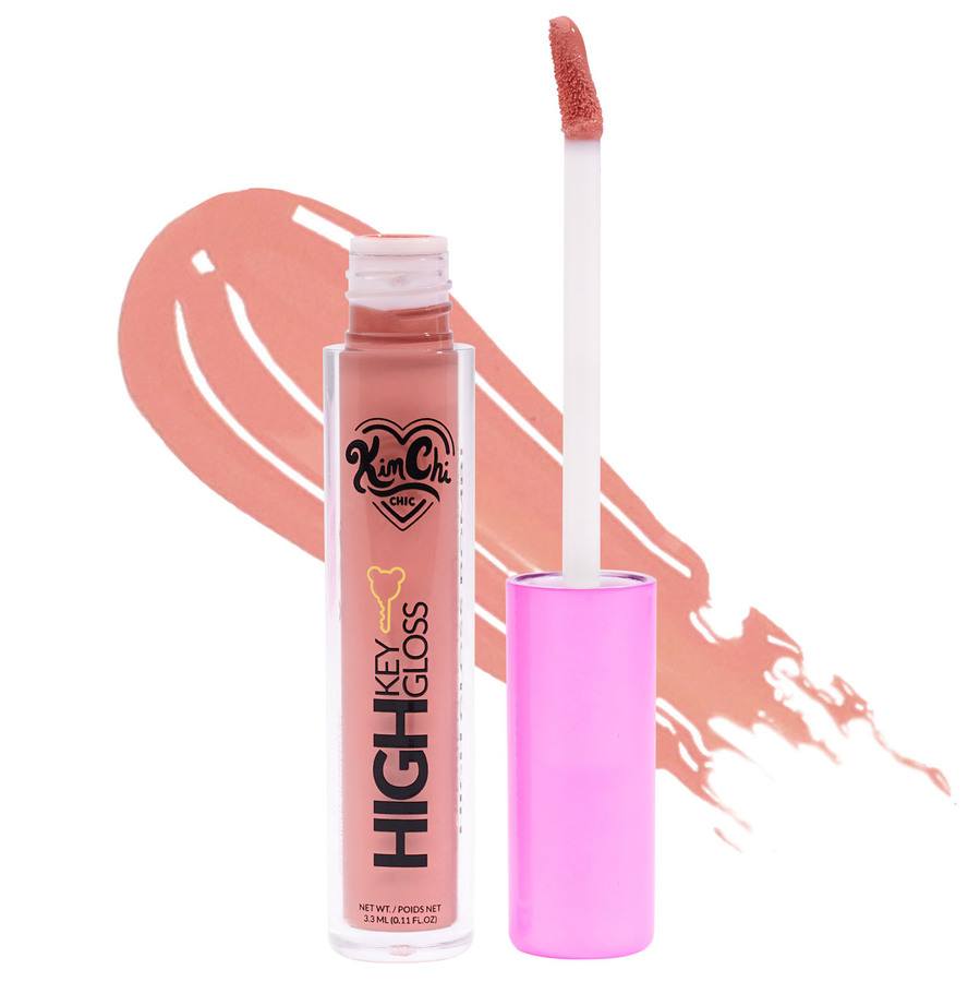 KimChi Chic High Key Gloss Full Coverage Lipgloss Peach Pink 3,5ml