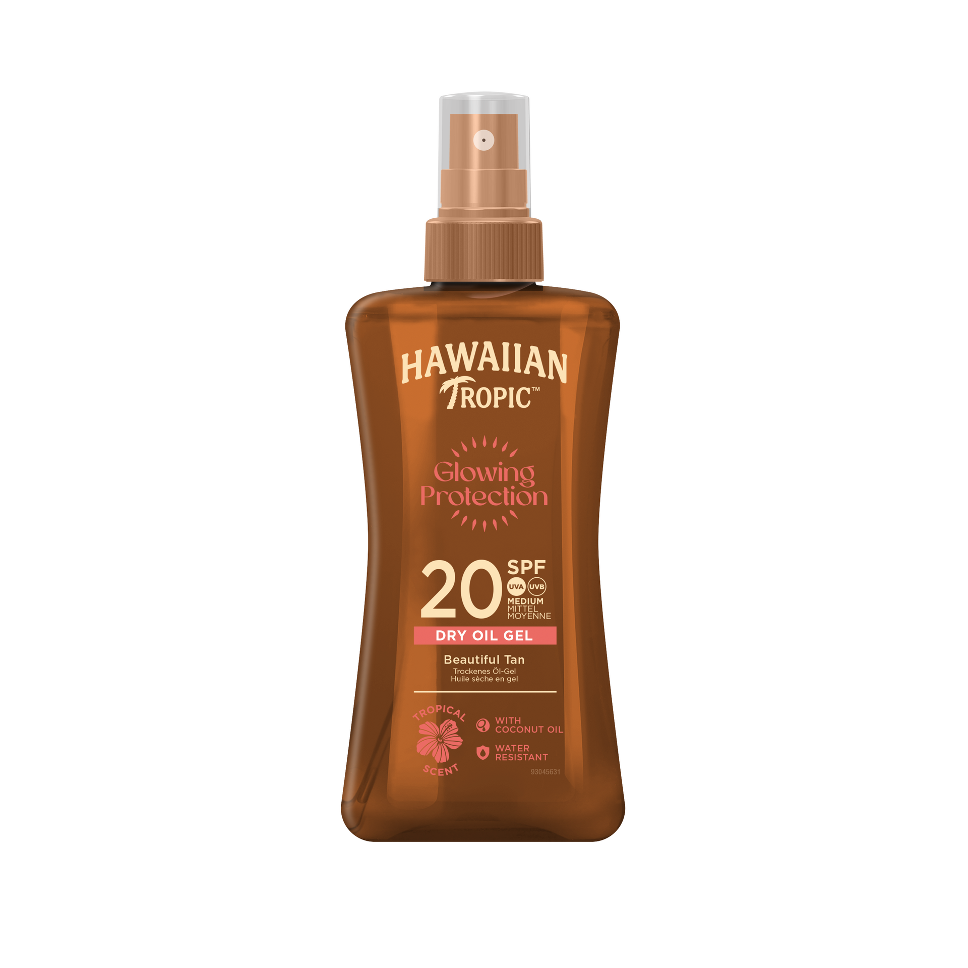 Hawaiian Tropic Glowing Protection Dry Oil Gel SPF20 200ml