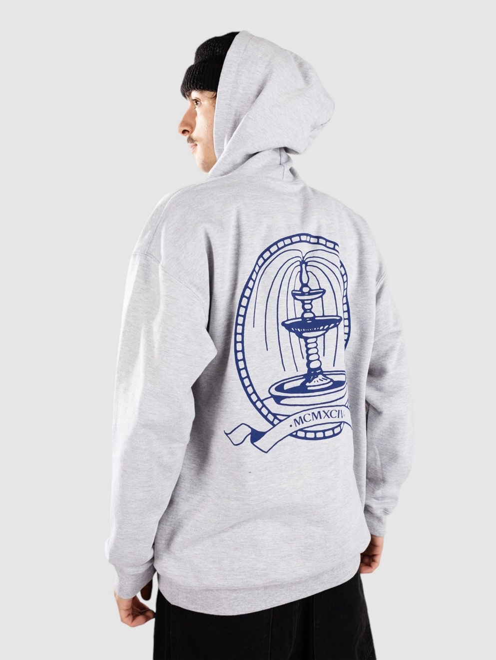 Monet Skateboards Old Money Hoodie ash