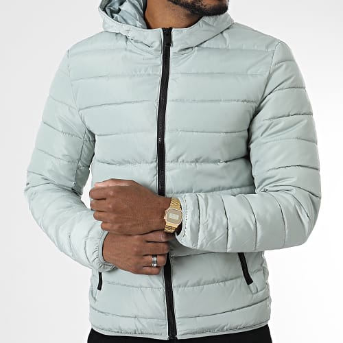Doudoune Capuche 149-63 Vert Clair