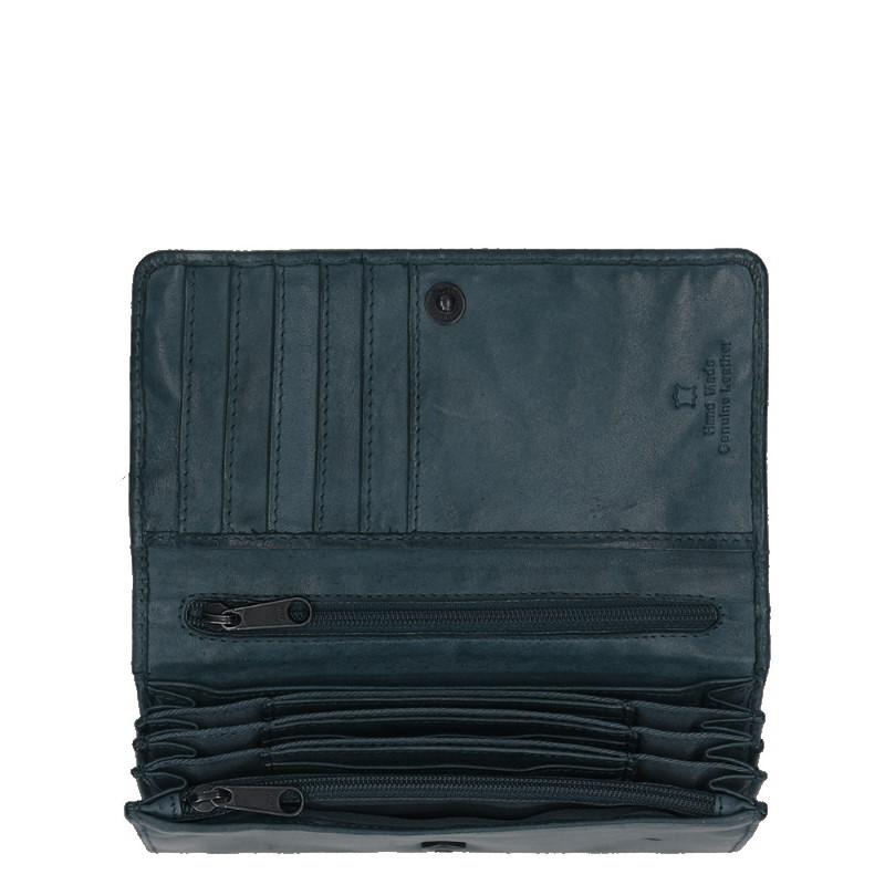 Bear Design Dames Portemonnee Noor Blauw