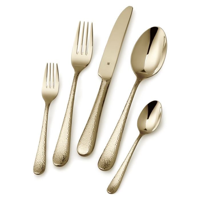 WMF Besteck-Set 30-teilig SITELLO Gold Edition Edelstahl