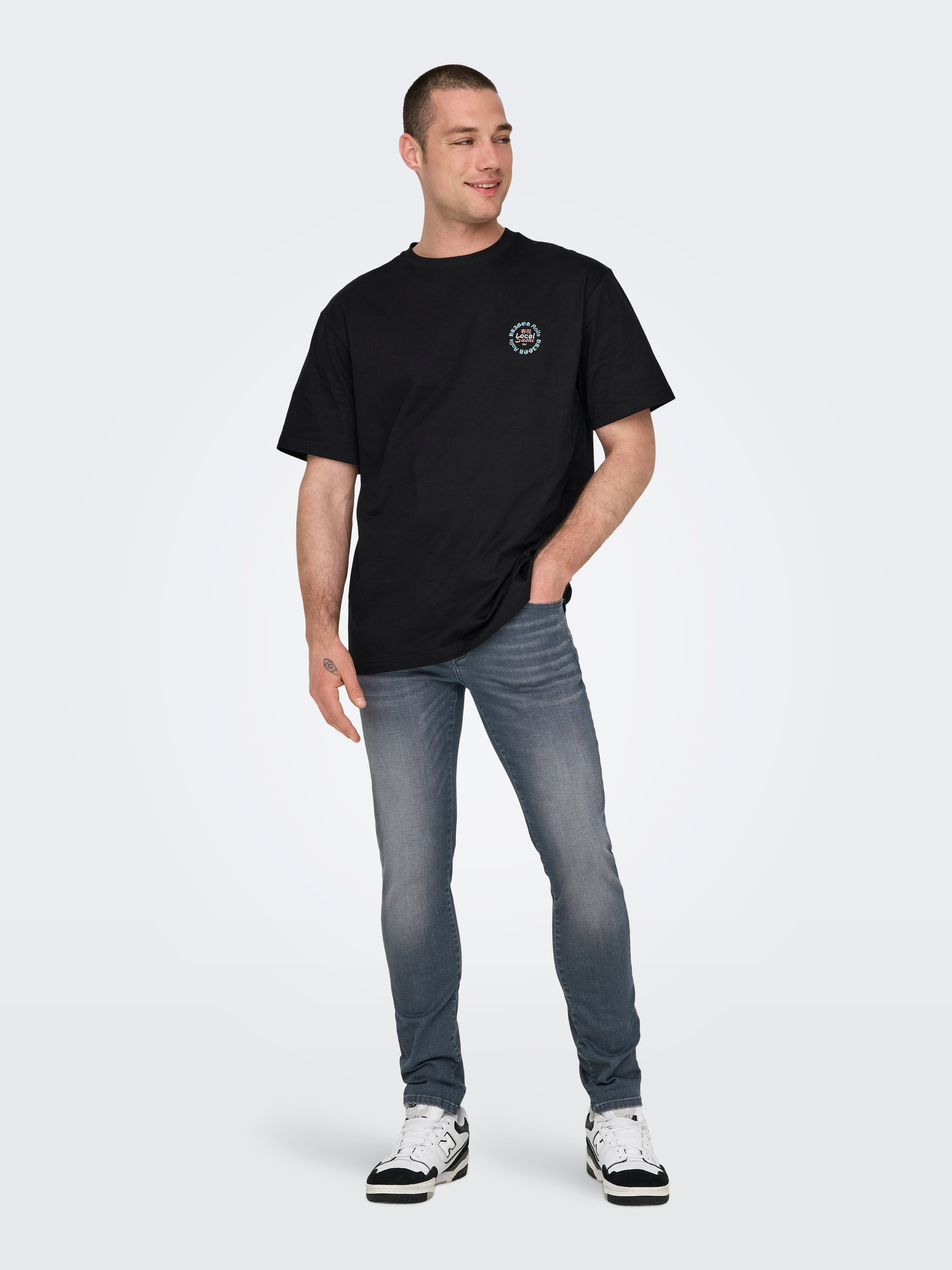 ONSALFIE T-shirt Black