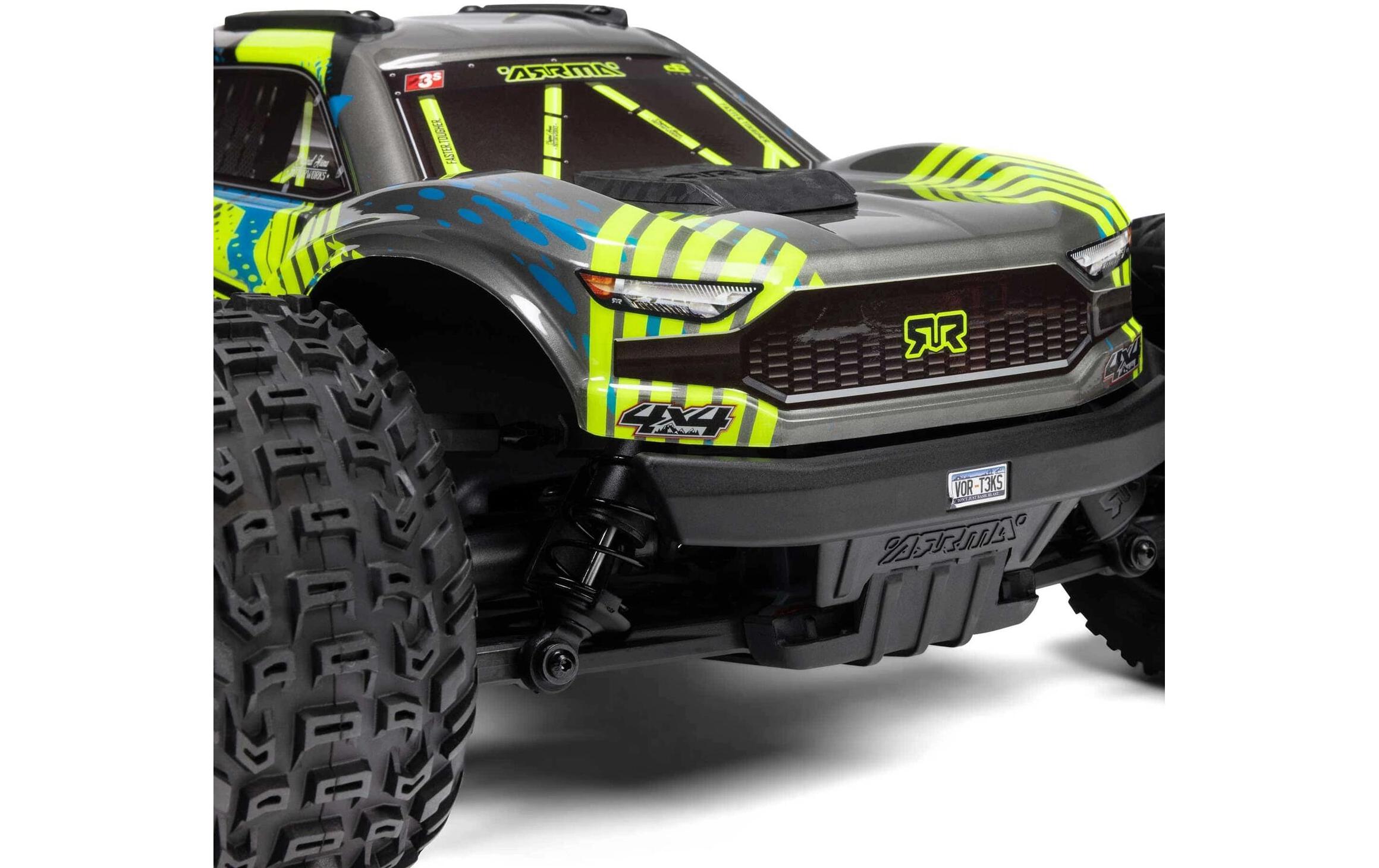 Stadium Truck SCT Vorteks BLX 223S Türkis ARTR, 1:10<br>Off-Road Modell mit Brushless Motor