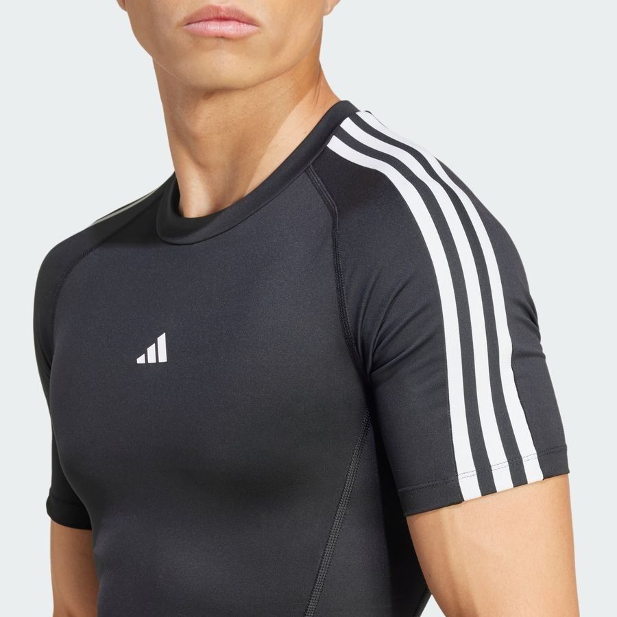 Adidas T-shirt compression 3 bandes Techfit Training