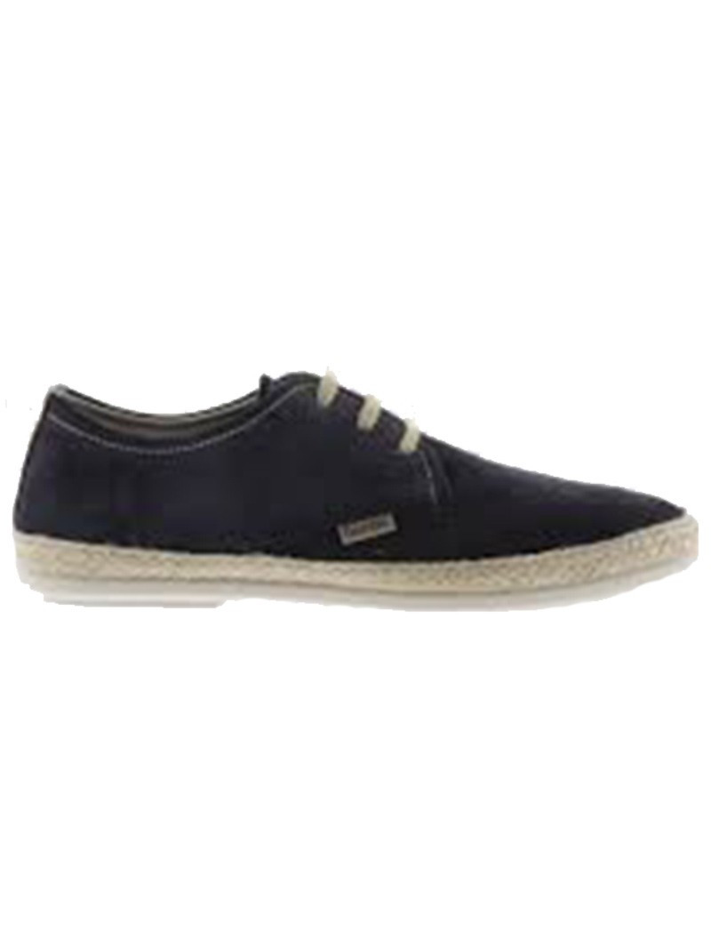 VICTORIA ESPADRILLES À LACETS MARINE