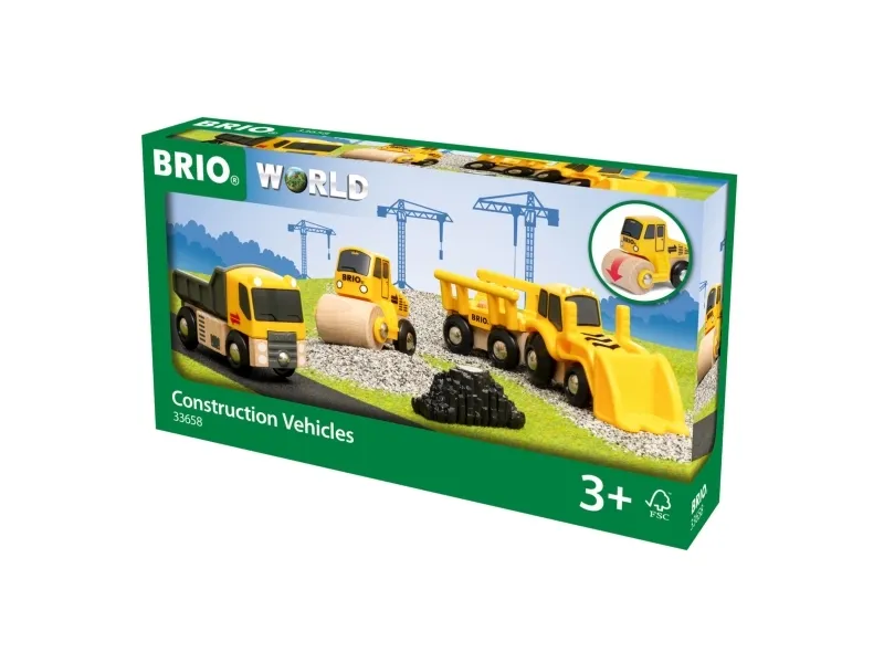 BRIO 33658 Byggekøretøjer