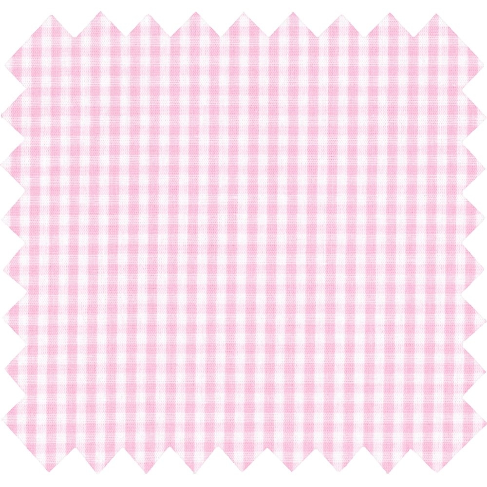 Tissu Coton Au Mètre Vichy Rose