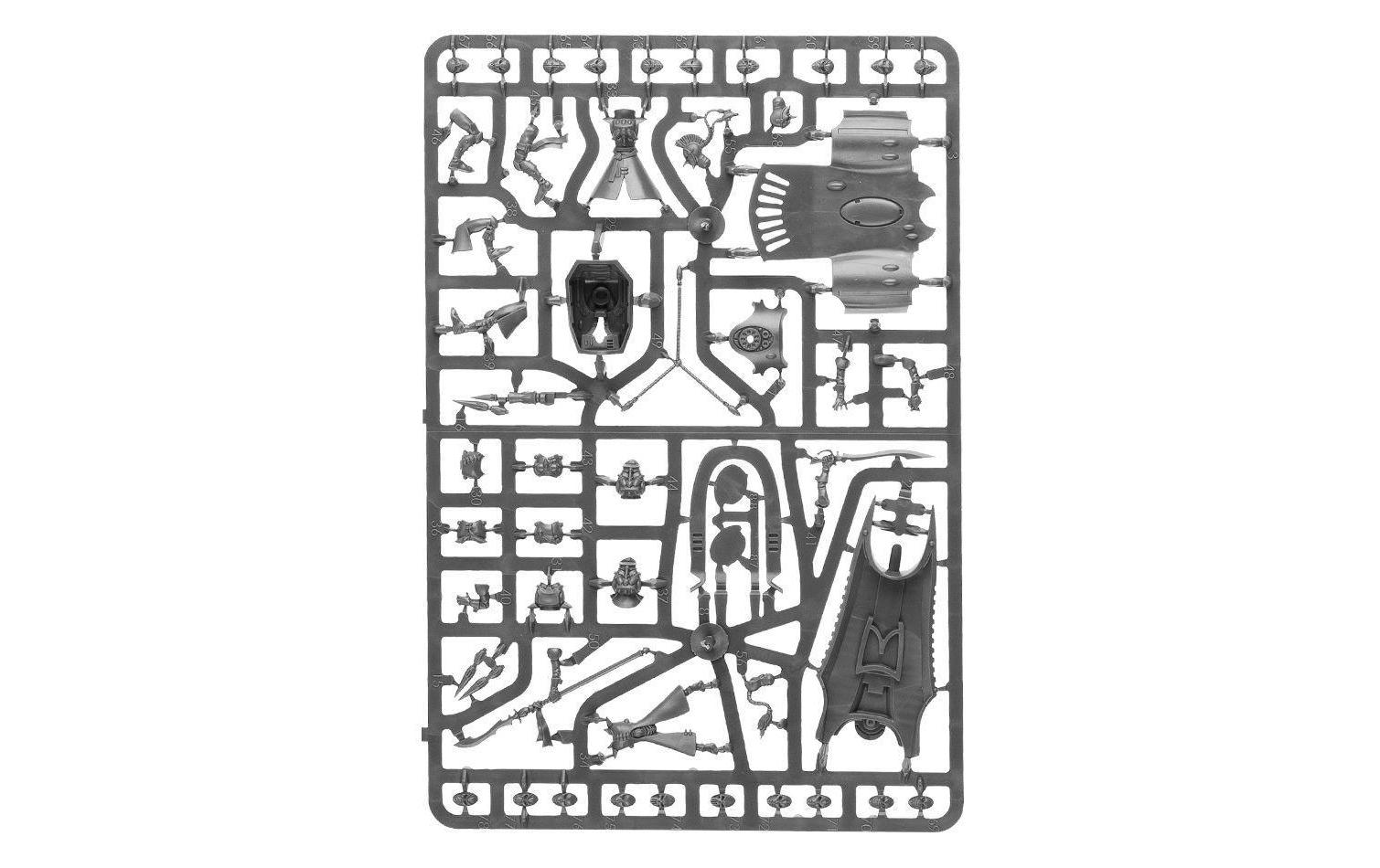 Flugzeug Warhammer 40.000 Harlequin StarweaverWarhammer Miniaturen Bausatz