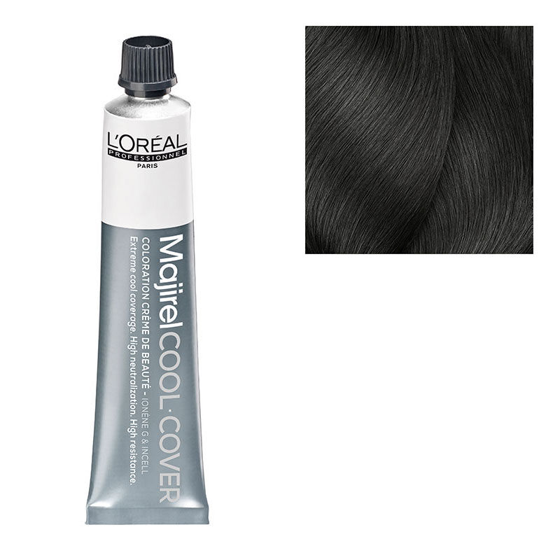 Coloration neutralisante Majirel Cool Cover inforced 5.1 châtain cendré