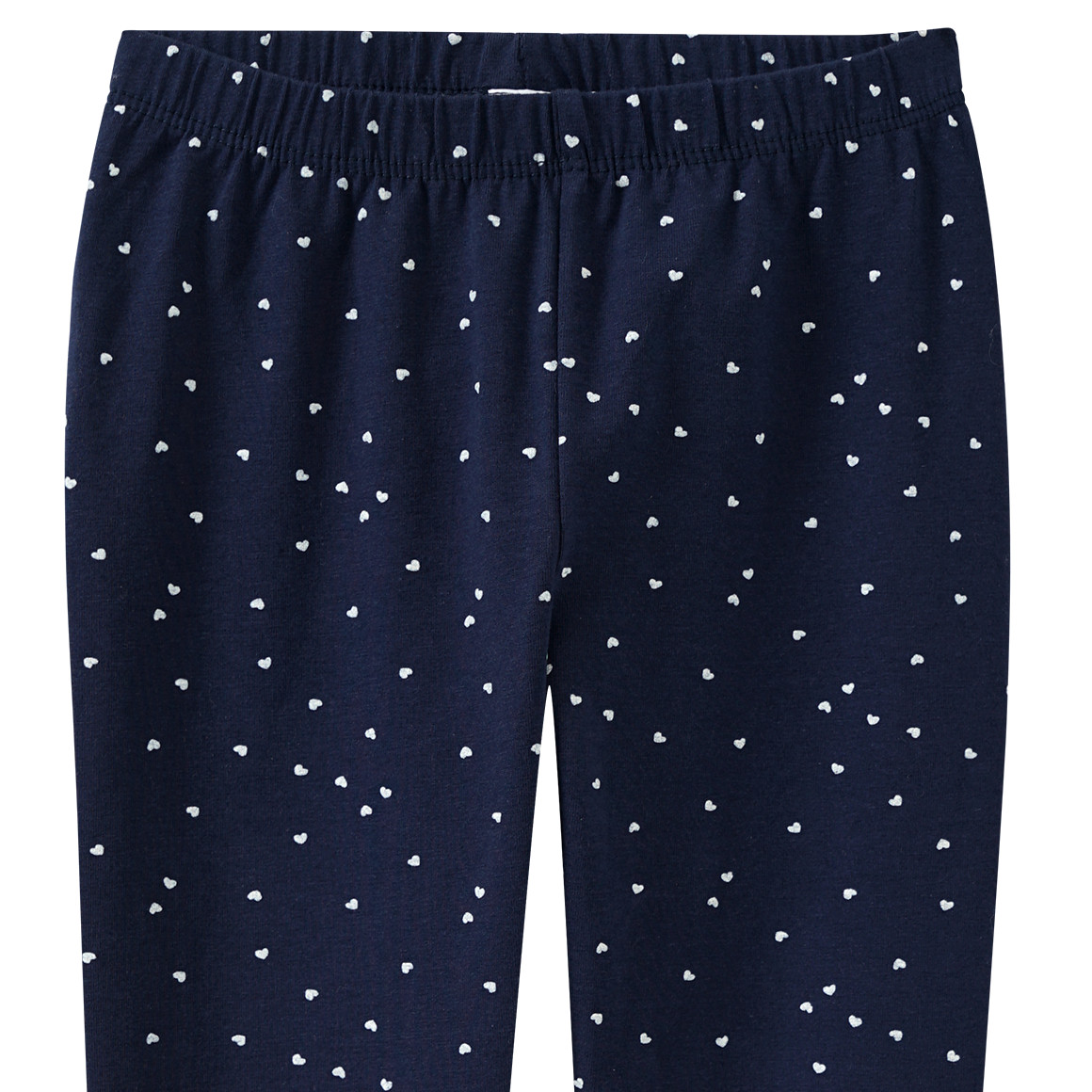 Topolino Mädchen Leggings mit Herzen allover dunkelblau