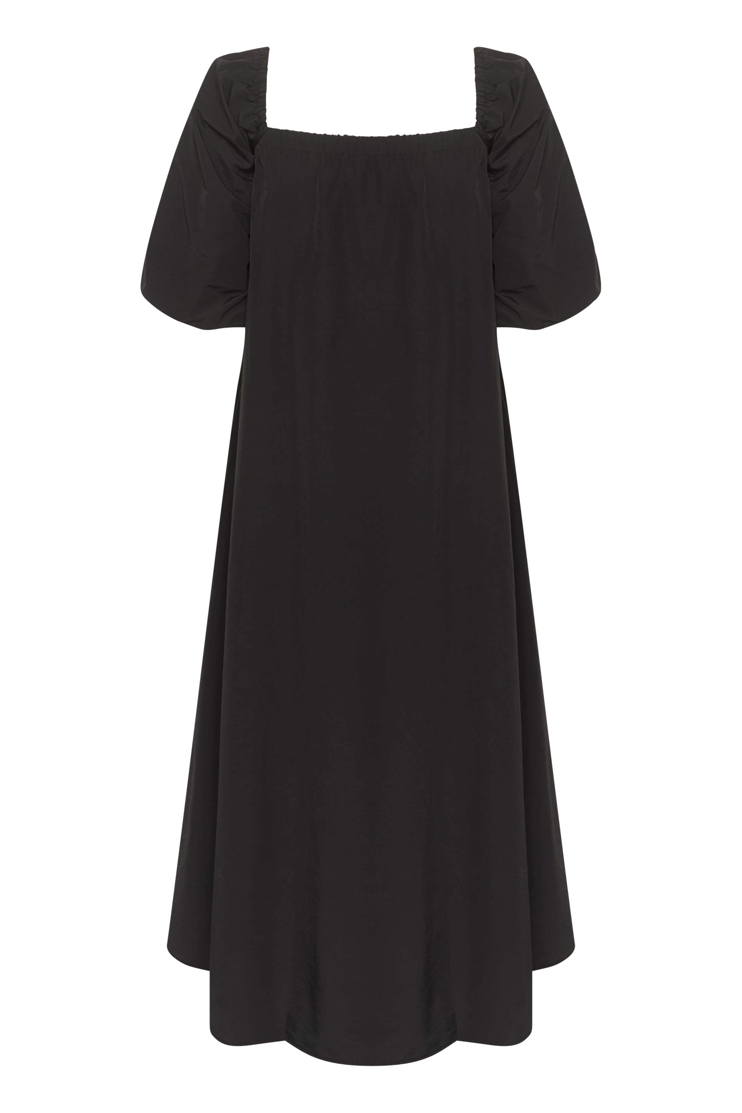 GESTUZ  PampaGZ off shoulder kjole - sort