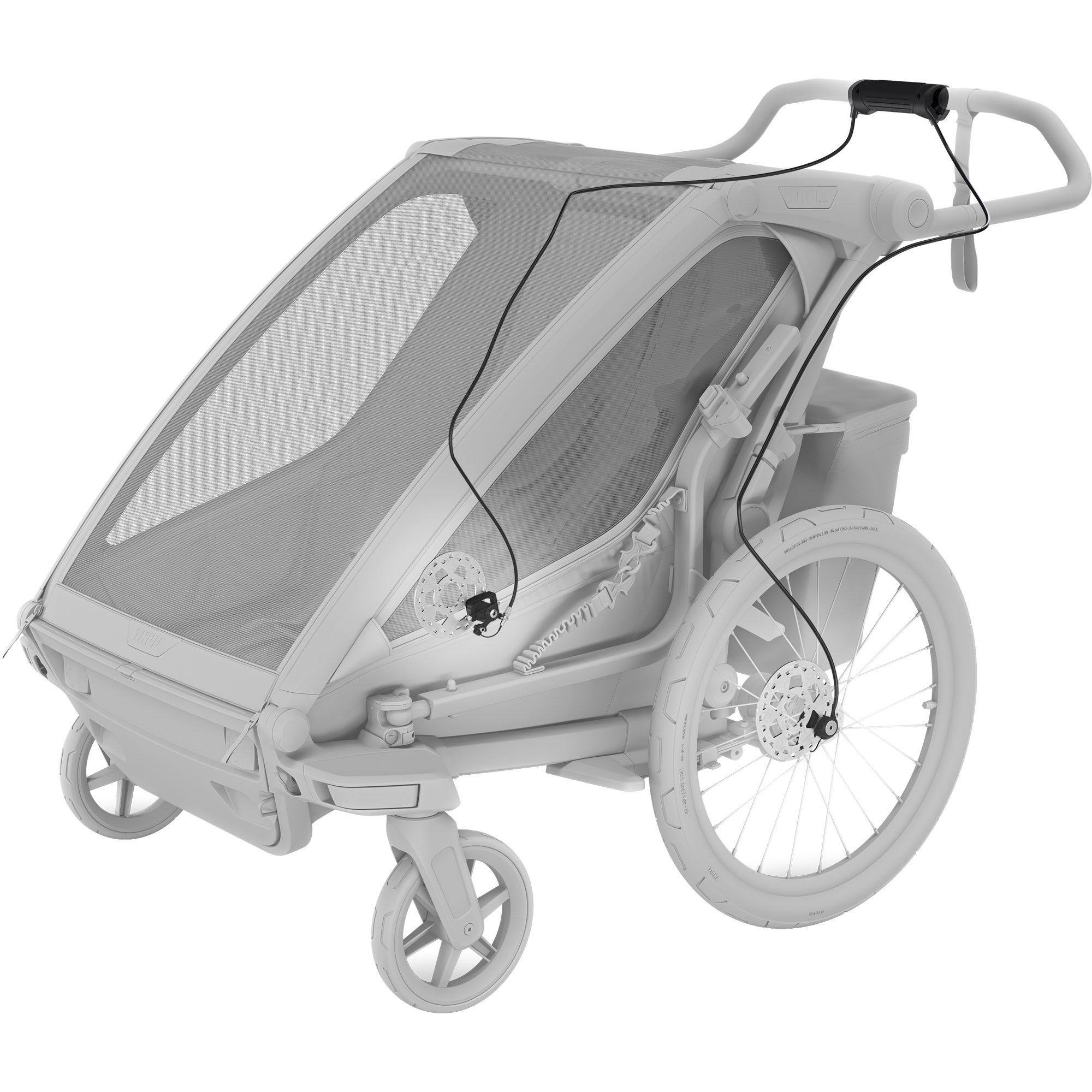 Thule Chariot Sport 2 Single Fahrradanhänger 1 Sitzer black