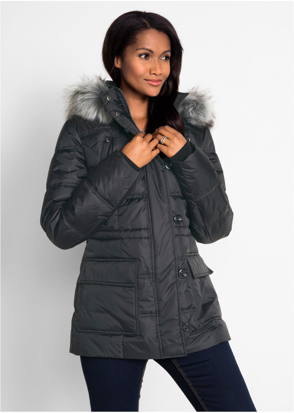 Veste matelassée à capuche