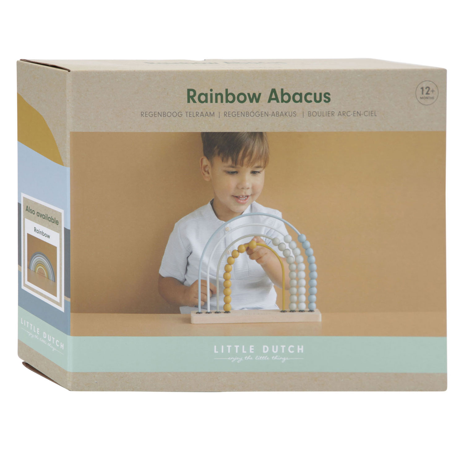 Little Dutch Houten Regenboog Telraam Blauw