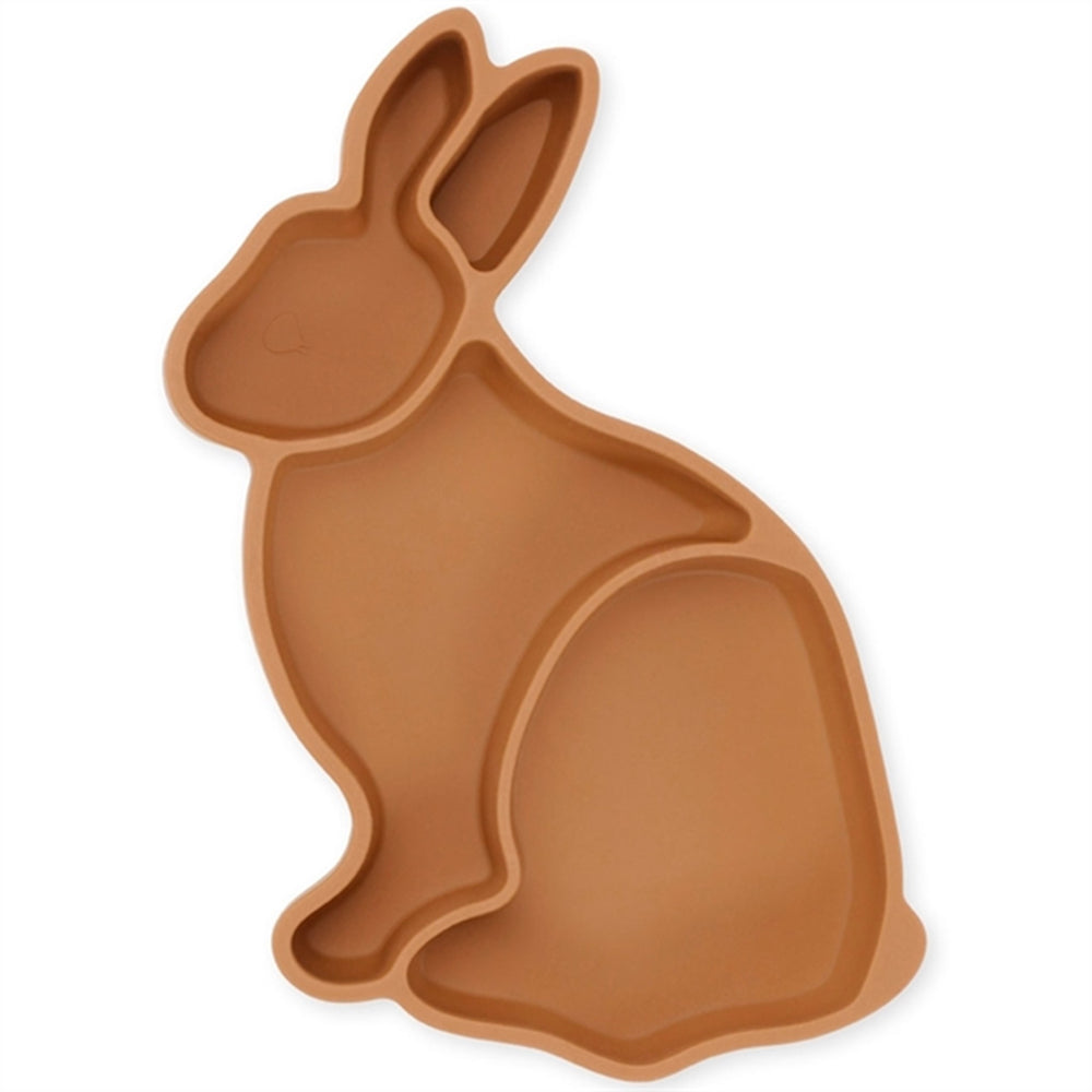 Bunny Skål Silikone Caramel - Konges Sløjd