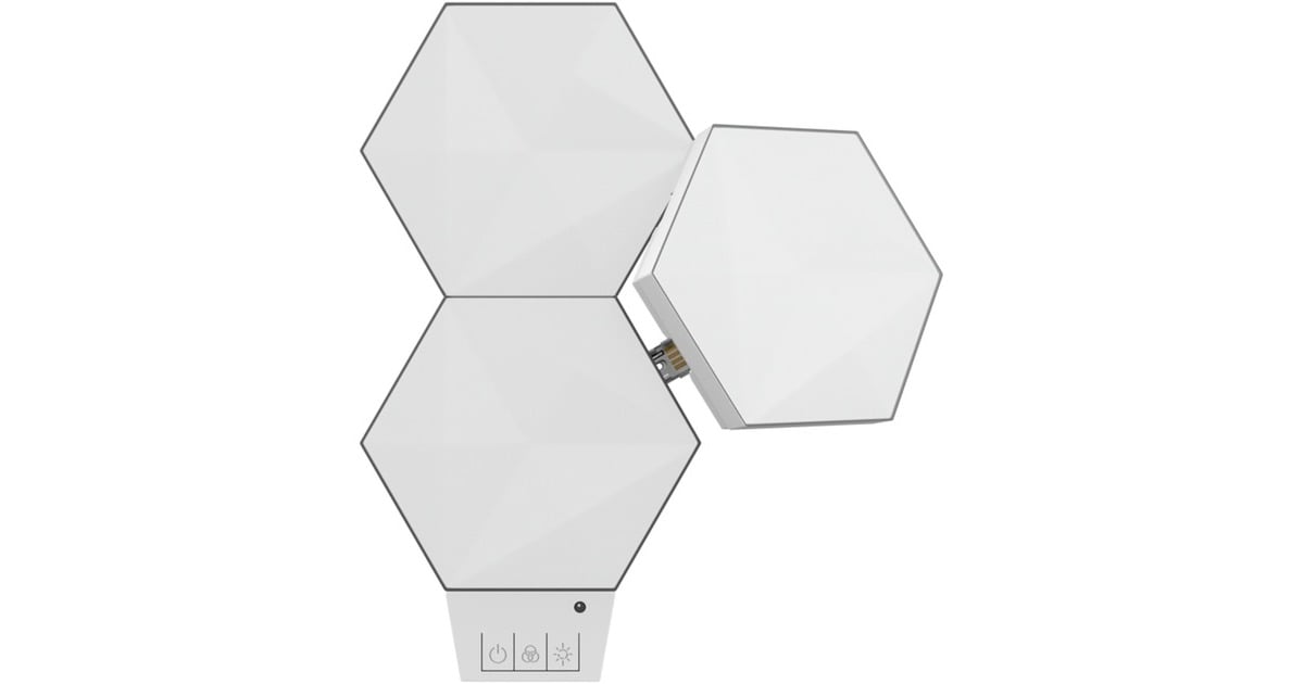 TrustGXT902 VYBZ Zeshoekige RGB-lichtpanelen sfeerverlichting  (9 lichtpanelen)