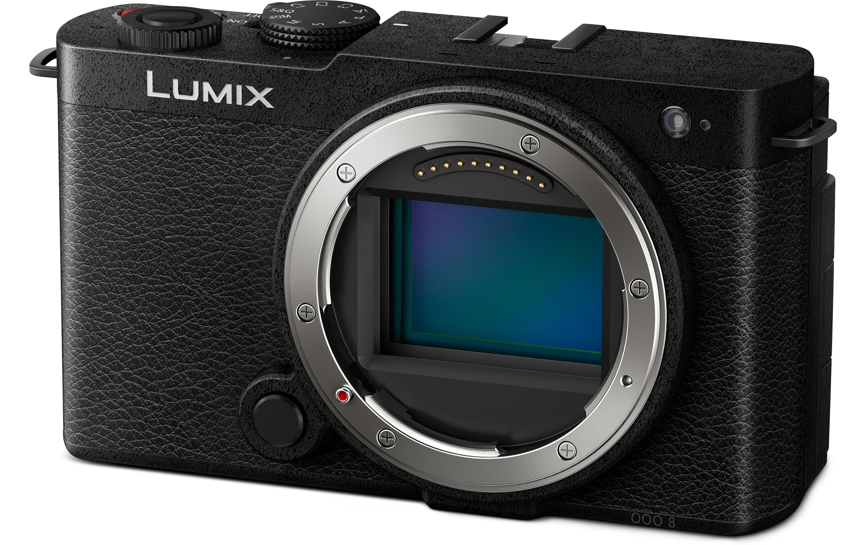 Fotokamera LUMIX S9 Body Schwarz<br>Kompakte Open-Gate spiegellose Vollformatkamera
