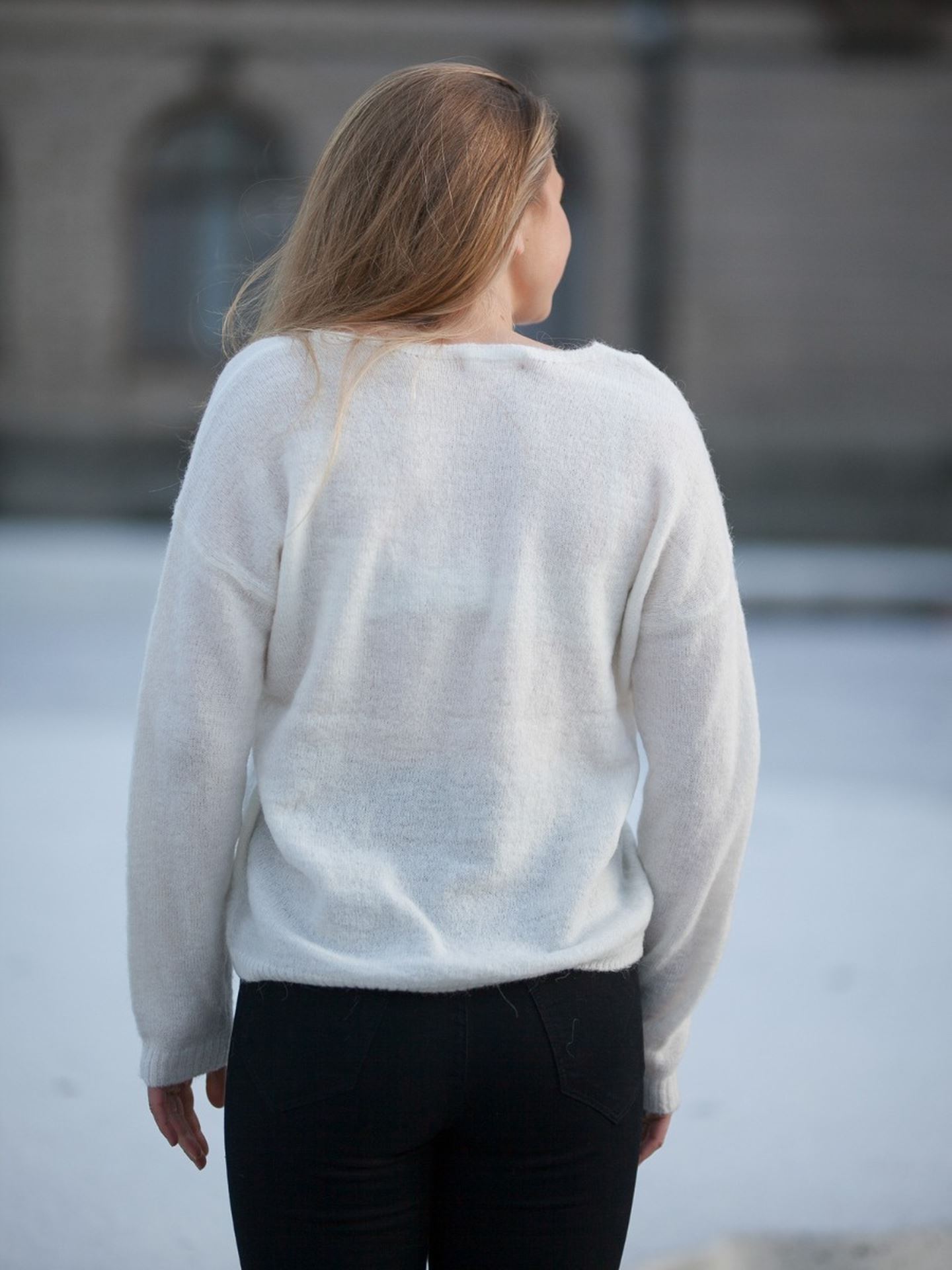 MSCH Copenhagen Karter Alpaca V-Neck Pullover