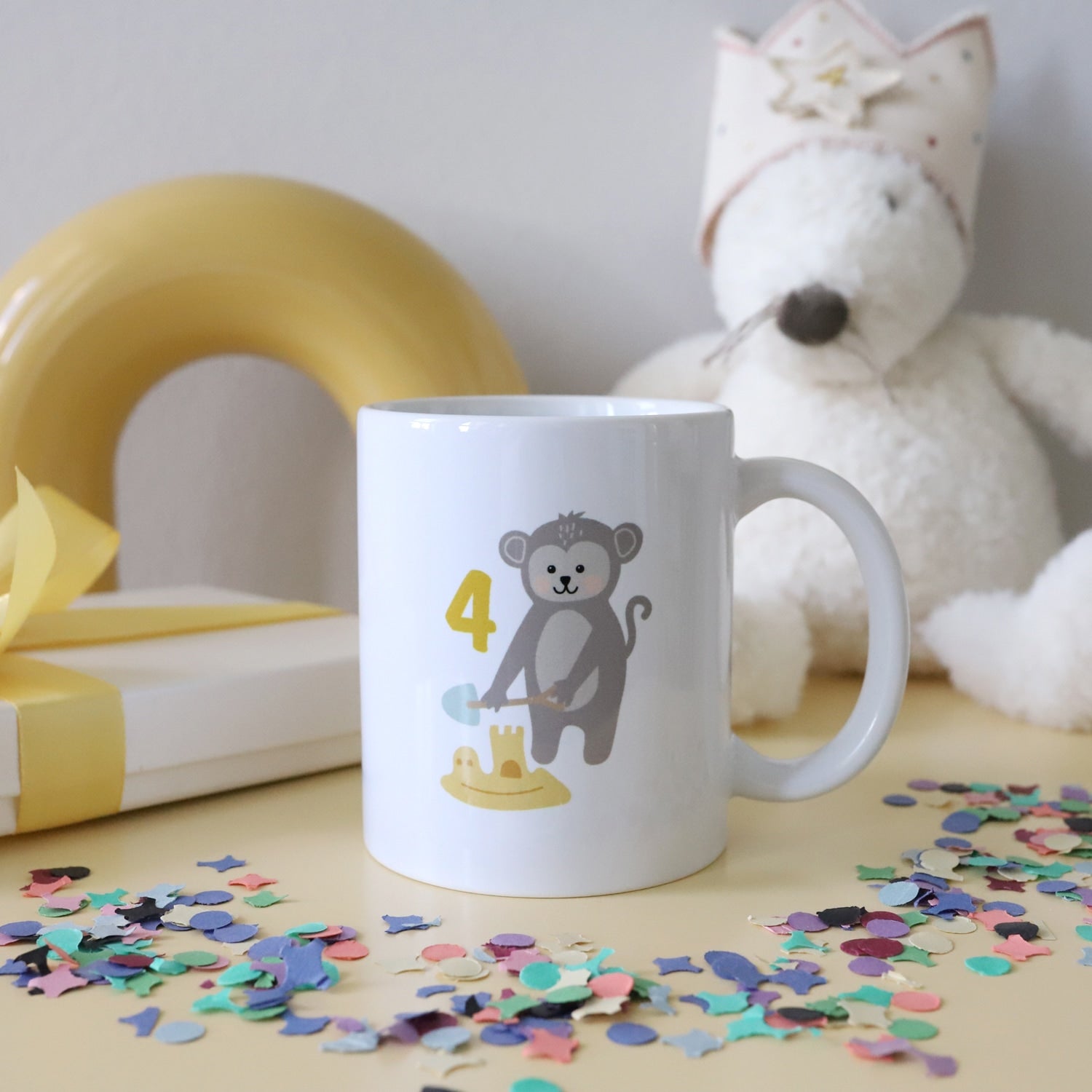 Tasse „Vierter Geburtstag