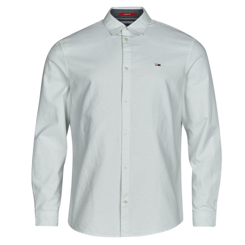 Tommy Jeans - TJM CLASSIC OXFORD SHIRT Azul / Celeste