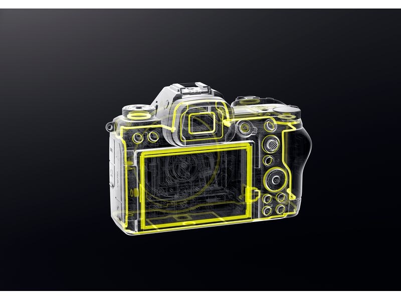 Nikon Fotokamera Z6 III  BODY Handliche spiegellose Vollformatkamera