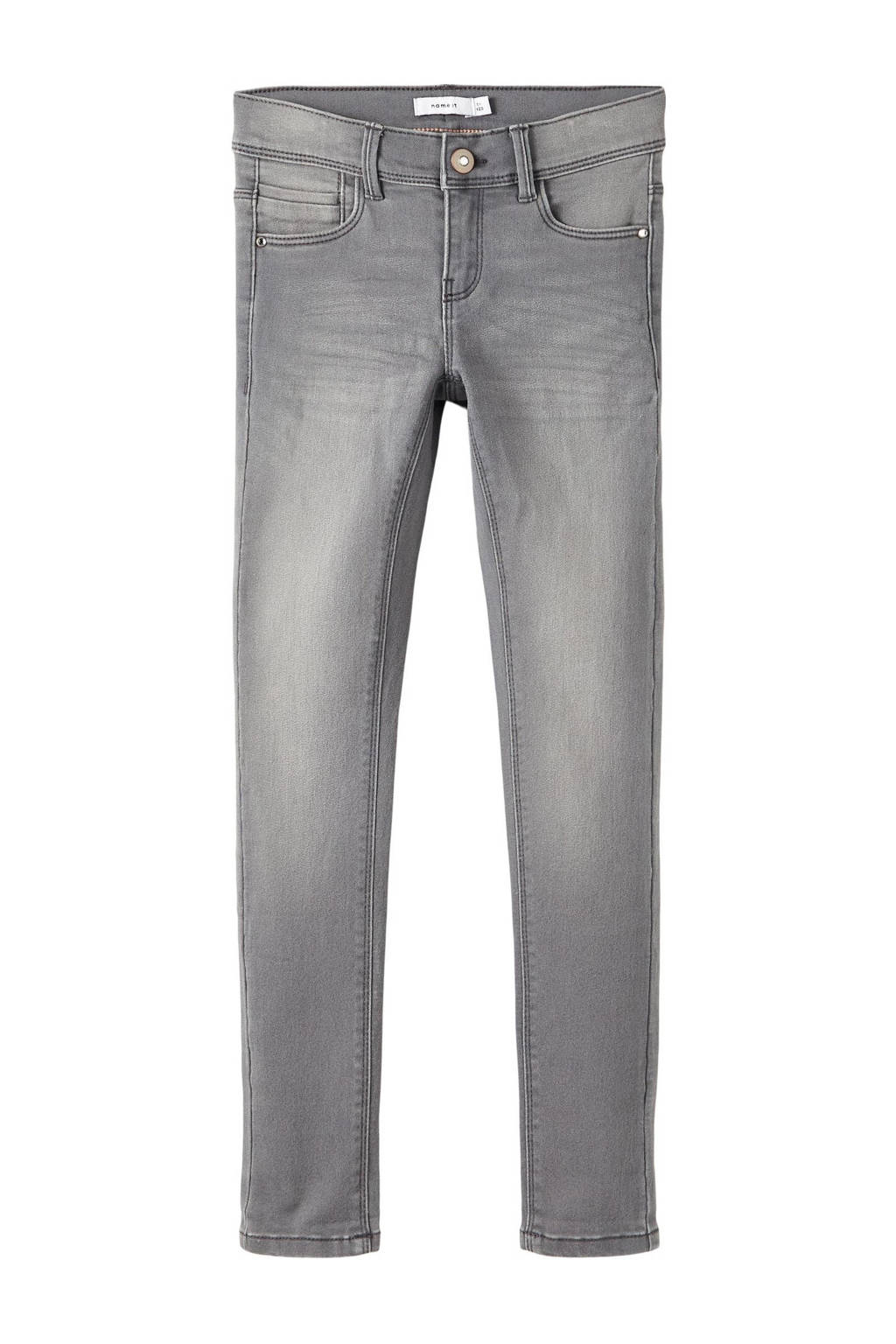NAME IT skinny jog denim NKFPOLLY medium grey denim