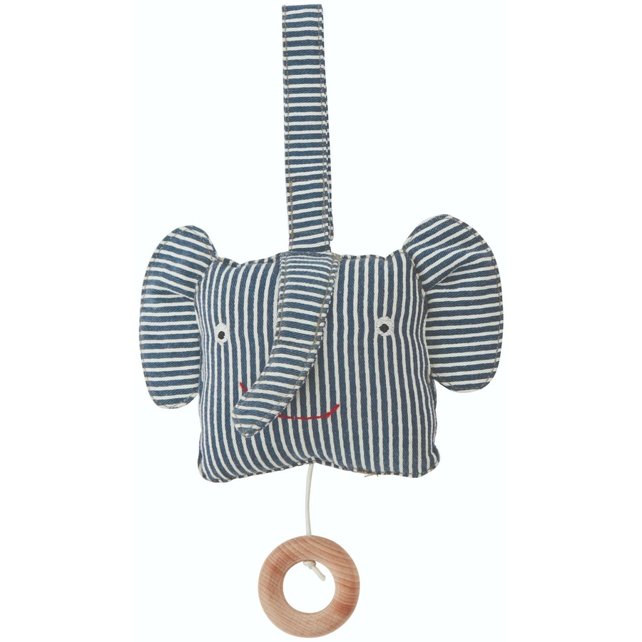 OYOY Musik-Mobile Erik Elephant Music Mobile blue